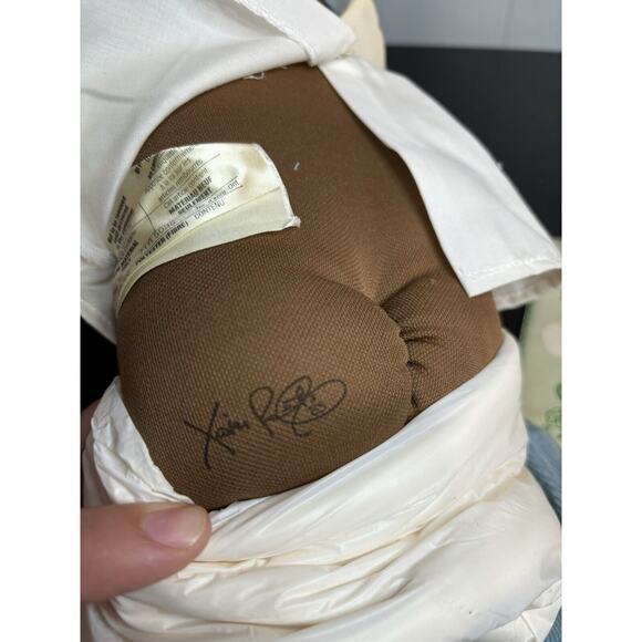 1985 Cabbage Patch Kid AA Preemie Brown Tuft Brown Eyes HM #1 OK Factory - Picture 13 of 14